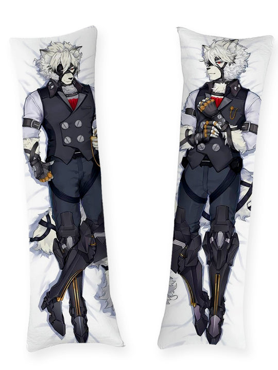 Von Lycaon loup en costume de majordome dakimakura