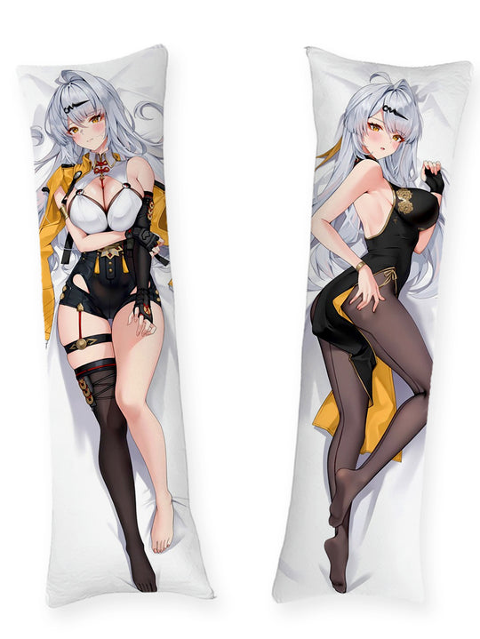 Yixuan veste jaune et qipao noir dakimakura