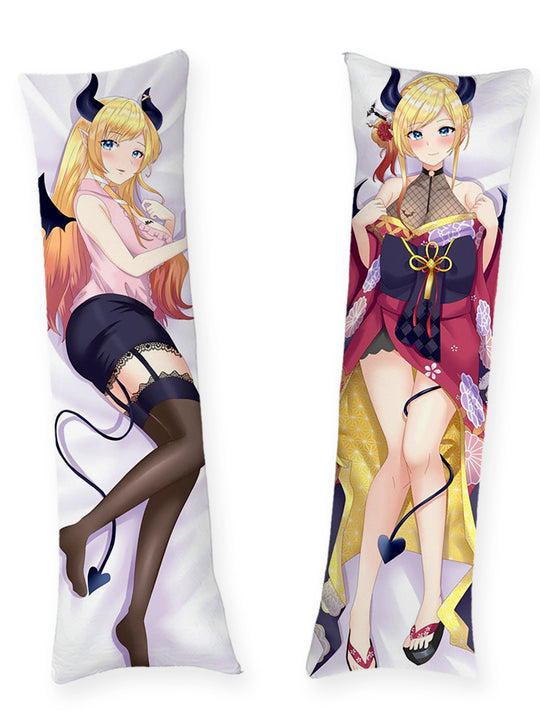 Yuzuki Choco chemisier de bureau et kimono dakimakura