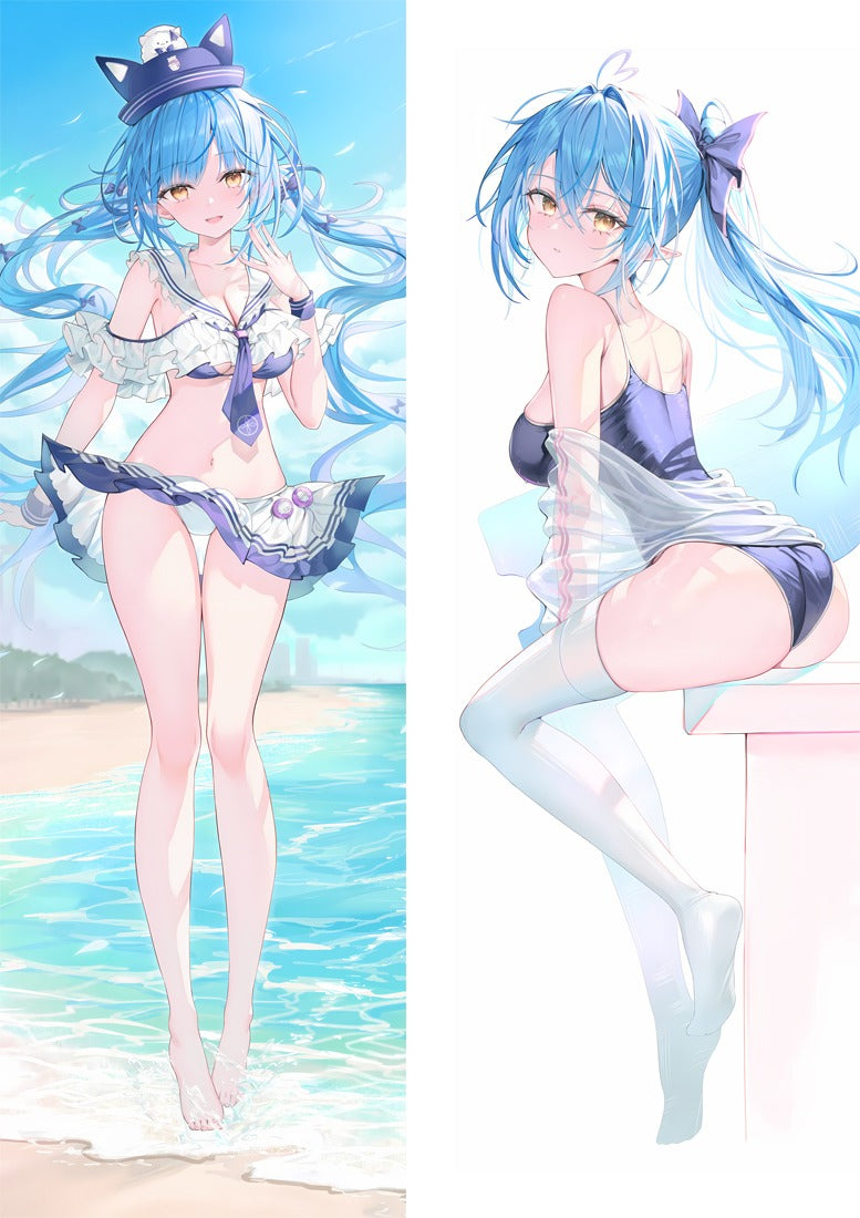 Yukihana Lamy maillot de bain de plage dakimakura