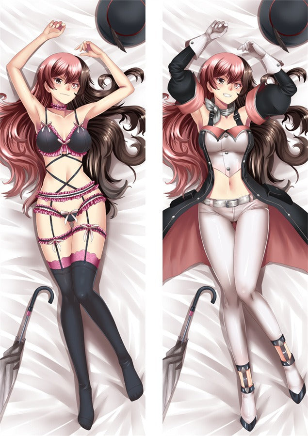 Neopolitan lingerie rose dakimakura