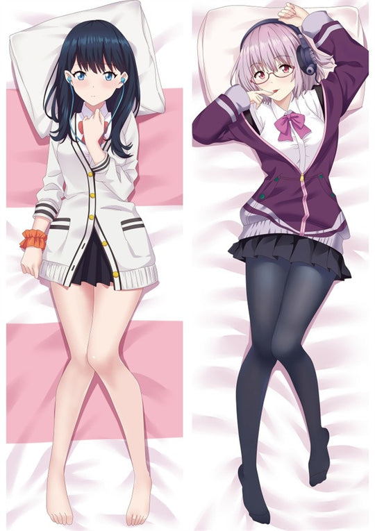Rikka et Akane uniforme scolaire dakimakura