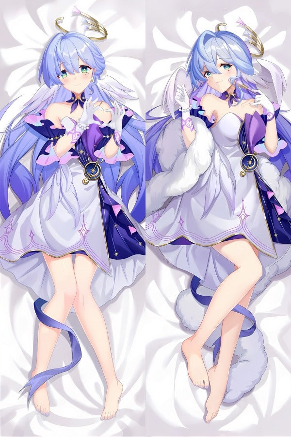 Robin auréole et robe à ailes dakimakura