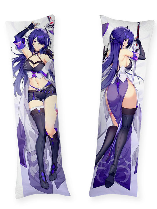 Acheron manteau et robe violette dakimakura