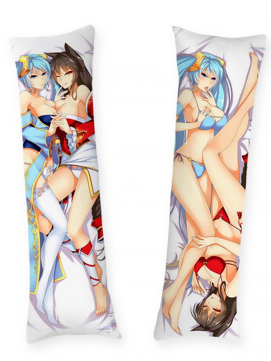 Ahri et Sona Sexy dakimakura