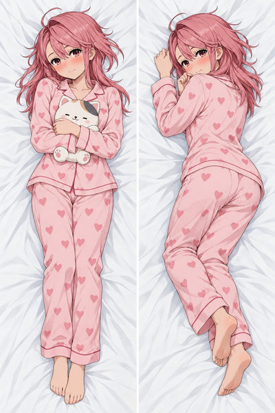Aira pyjama à cœurs dakimakura