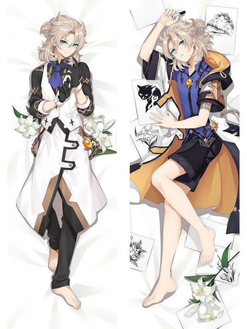 Albedo Genshin dakimakura