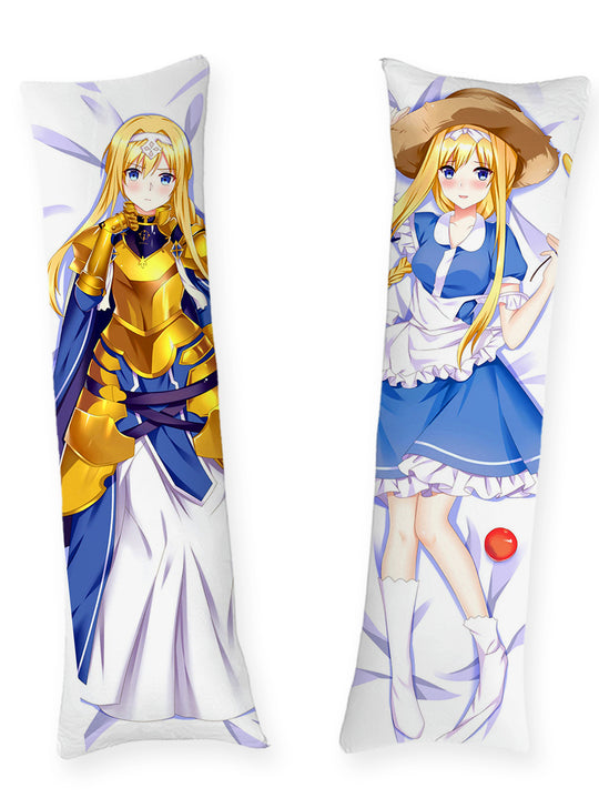 Alice Zuberg armure dorée dakimakura