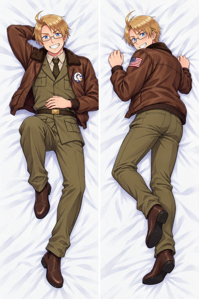 America blouson aviateur dakimakura