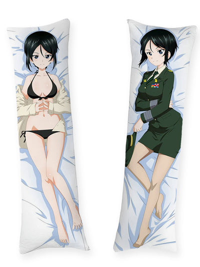 Ami Chouno uniforme militaire et bikini dakimakura