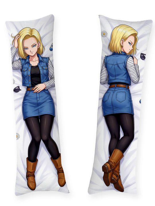 Android 18 Cell Games gilet en jean dakimakura