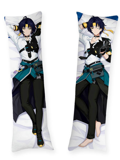 Asaba Harumasa manteau bleu canard dakimakura