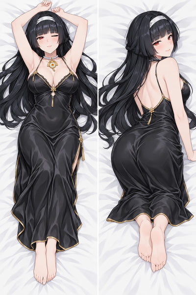 Astra Yao nuisette noir et or dakimakura