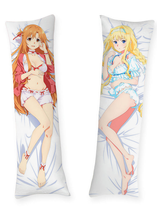 Asuna et Alice dakimakura