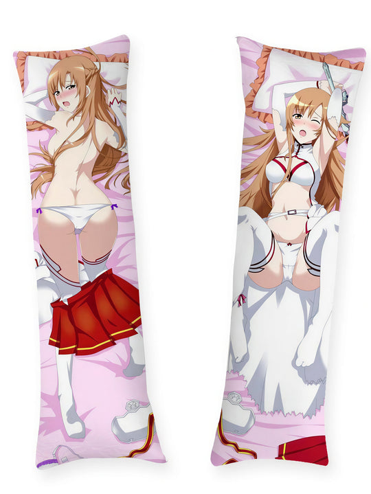 Asuna au lit dakimakura