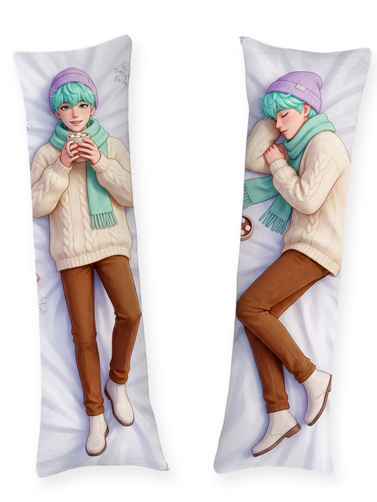 Baby Saja pull d'hiver et cacao dakimakura