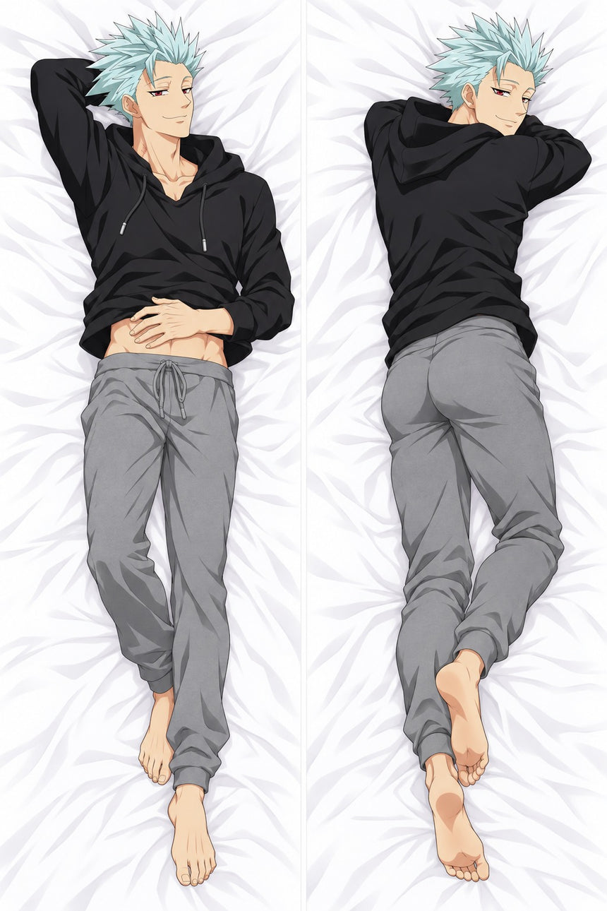 Ban Black Hoodie Body Pillow