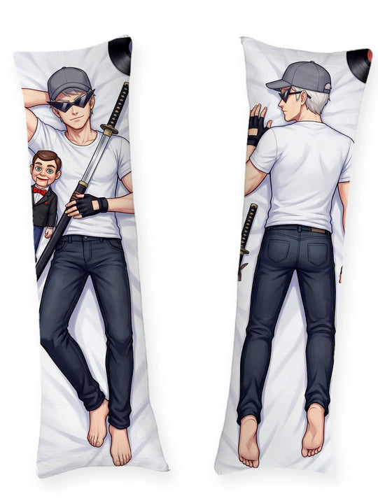 Bro Strider combat au katana sur le toit dakimakura