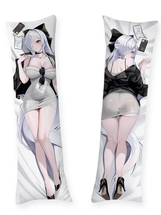 Cinderella Nikke robe argentée dakimakura
