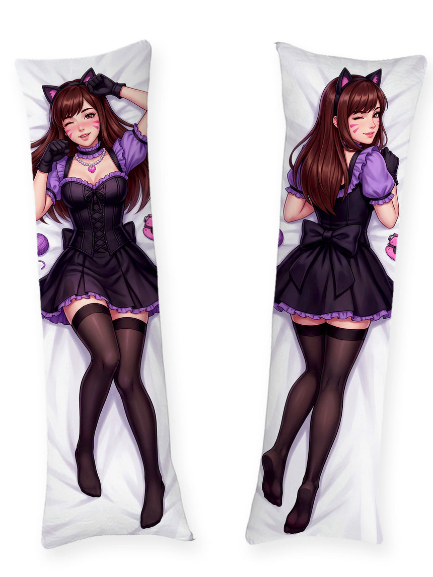 D.Va skin Chat noir pin up dakimakura
