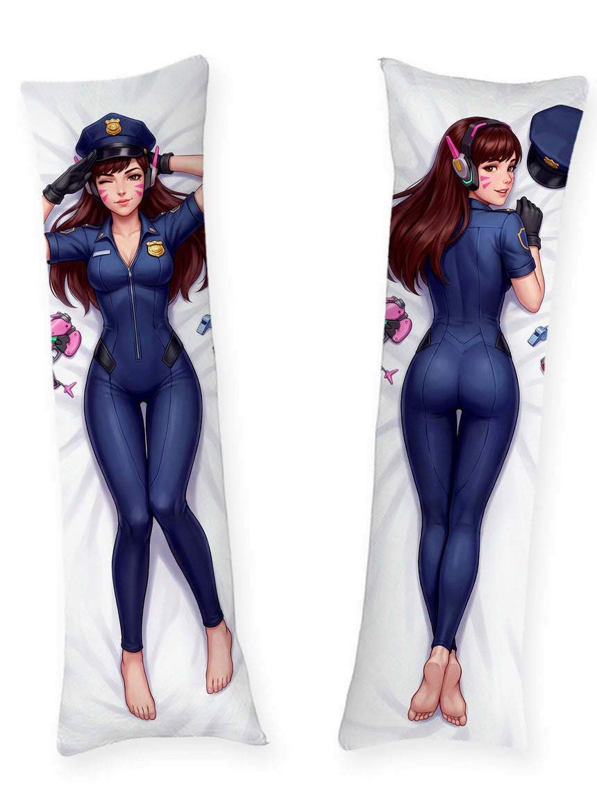 D.Va skin Officier pin up dakimakura