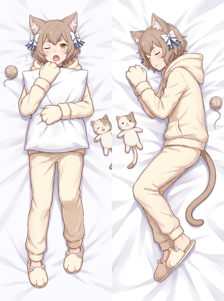 Felix Argyle pyjama à capuche chat dakimakura