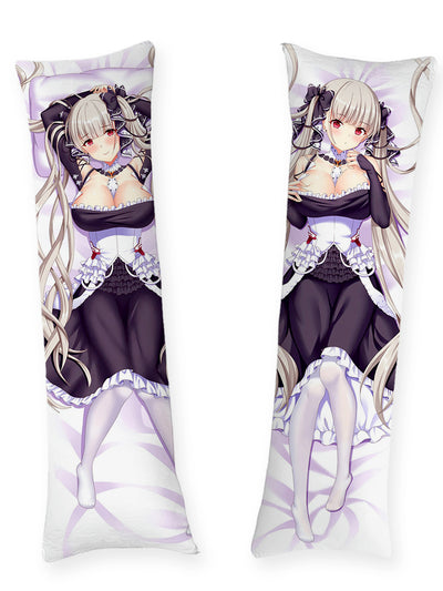 Formidable volants noirs dakimakura
