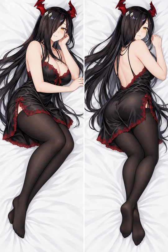 Friedrich der Grosse Black Nightgown Body Pillow