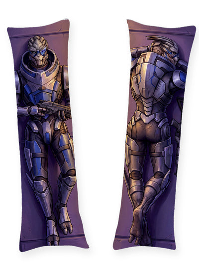 Garrus bouteilles sur le toit dakimakura