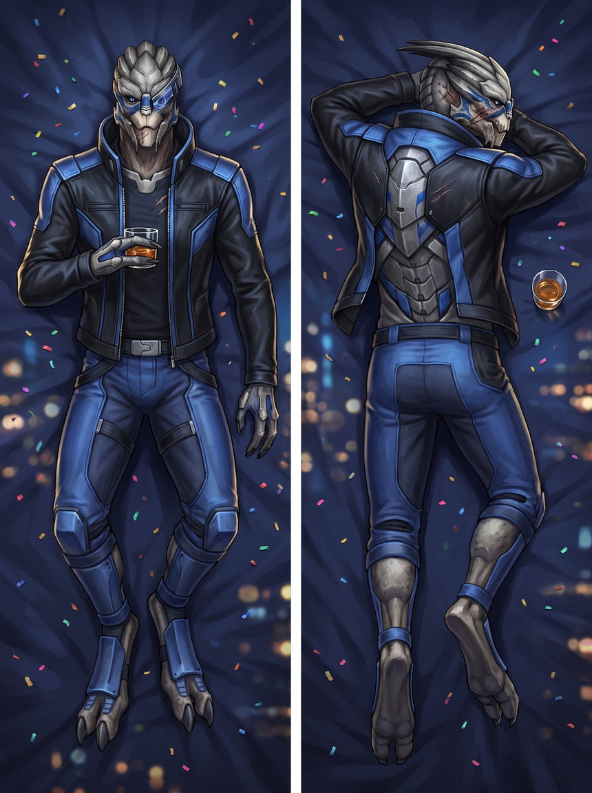 Garrus fête de la Citadelle dakimakura