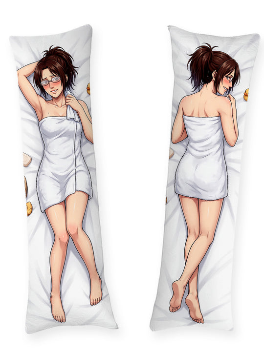 Hange Zoe serviette après le bain dakimakura