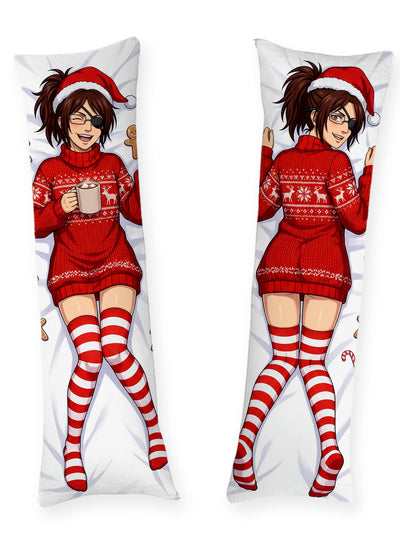 Hange Zoe robe pull de Noël dakimakura