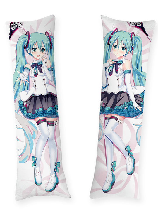 Hatsune Miku tenue de scène à froufrous dakimakura