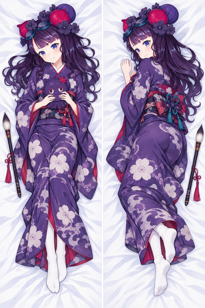 Hokusai kimono de peintre dakimakura