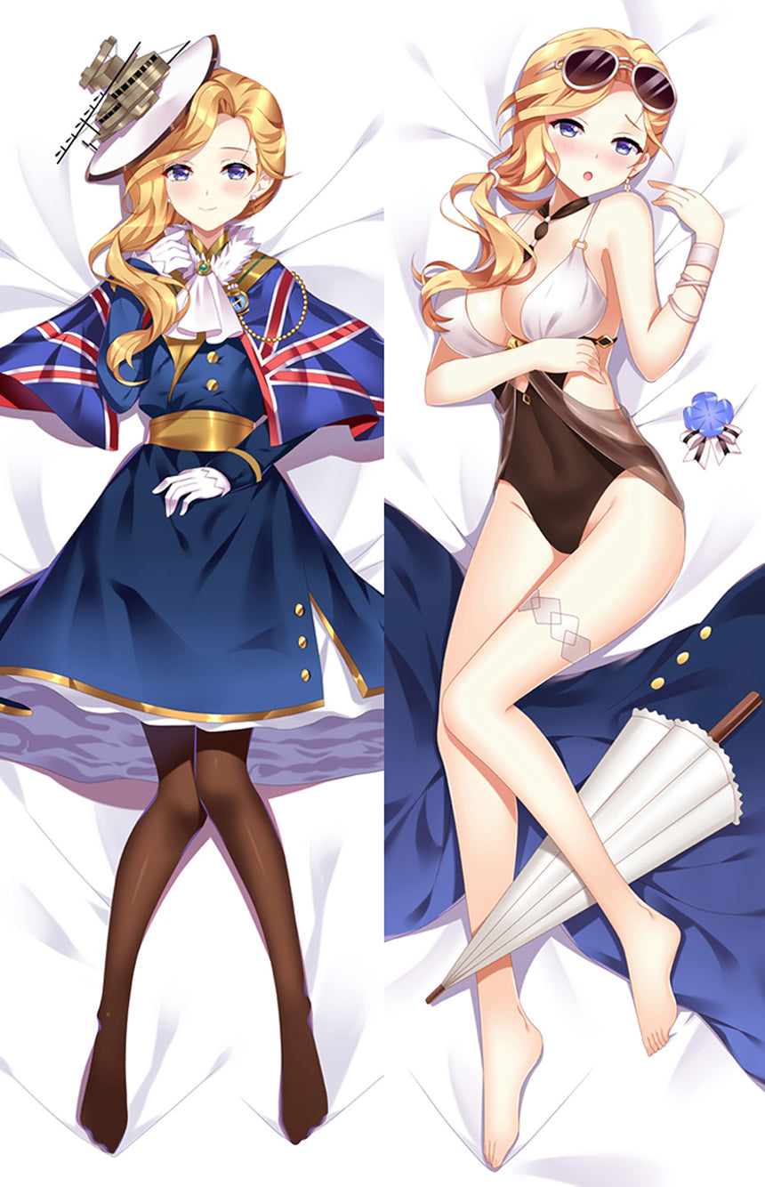 Hood manteau de la Royal Navy dakimakura