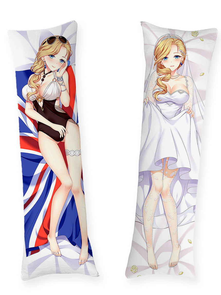 Hood maillot de bain Union Jack dakimakura