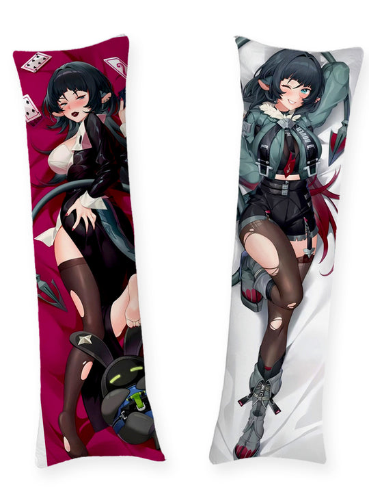 Jane Doe peluche lapin dakimakura