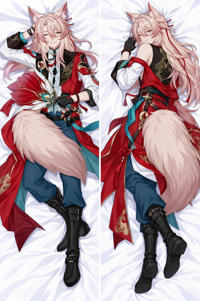 Jiaoqiu manteau rouge dakimakura