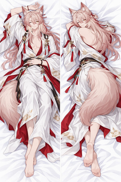 Jiaoqiu hanfu blanc dakimakura