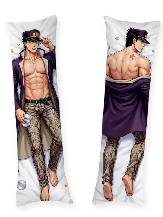 Jotaro Kujo pardessus ouvert étoilé dakimakura