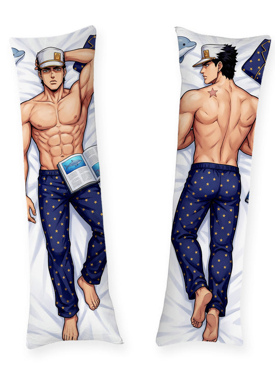 Jotaro Kujo torse nu pantalon de pyjama étoilé dakimakura