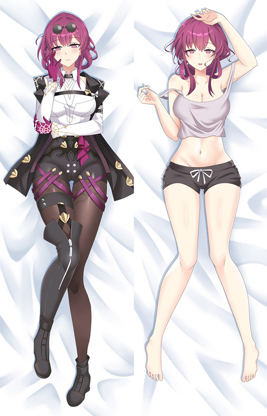 Kafka crop top décontracté dakimakura