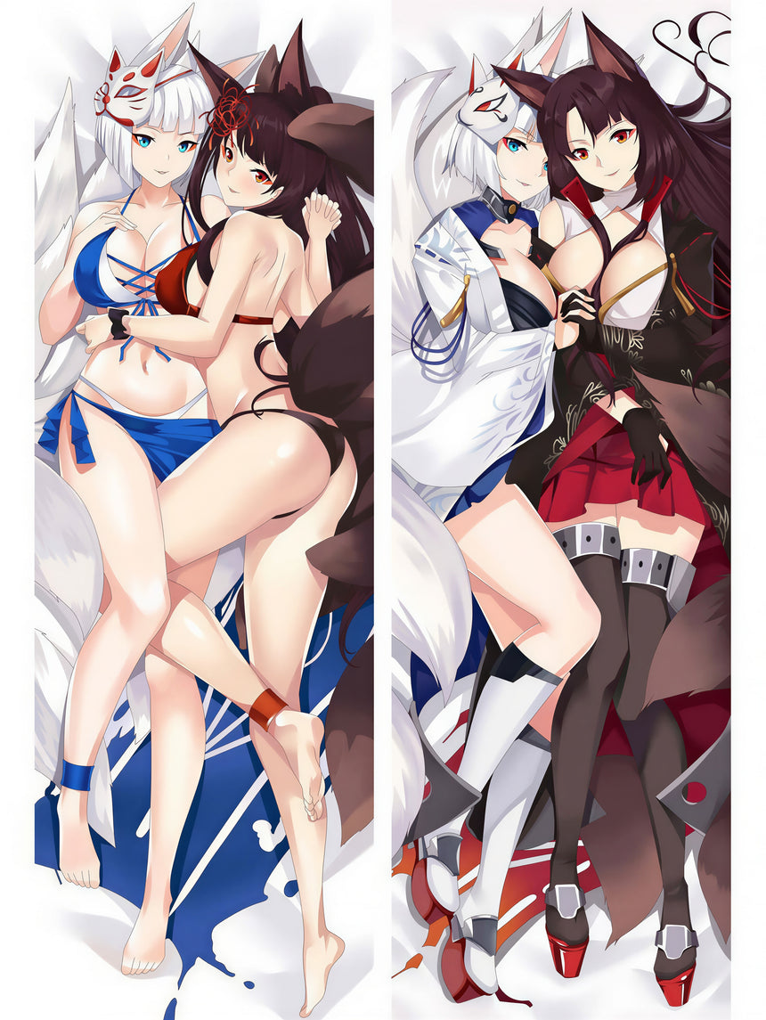 Kaga et Akagi en Bikini dakimakura