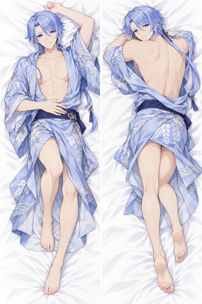 Kamisato Ayato yukata ouvert dakimakura