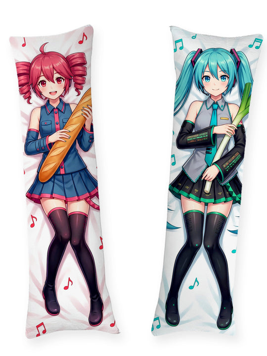 Kasane Teto et Hatsune Miku dakimakura
