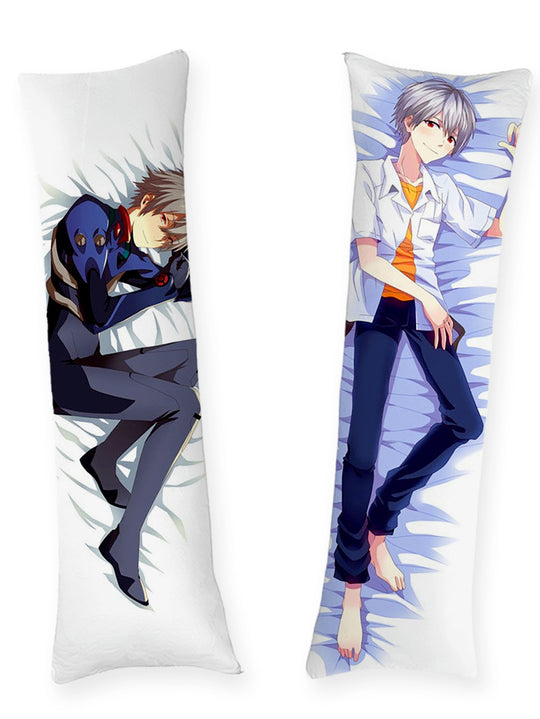 Kaworu Nagisa chemise d'uniforme scolaire dakimakura