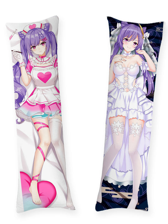 Keqing infirmière et mariée dakimakura