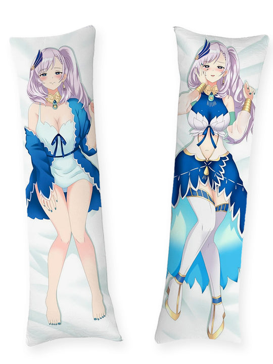 Couettes lavande robe paon dakimakura
