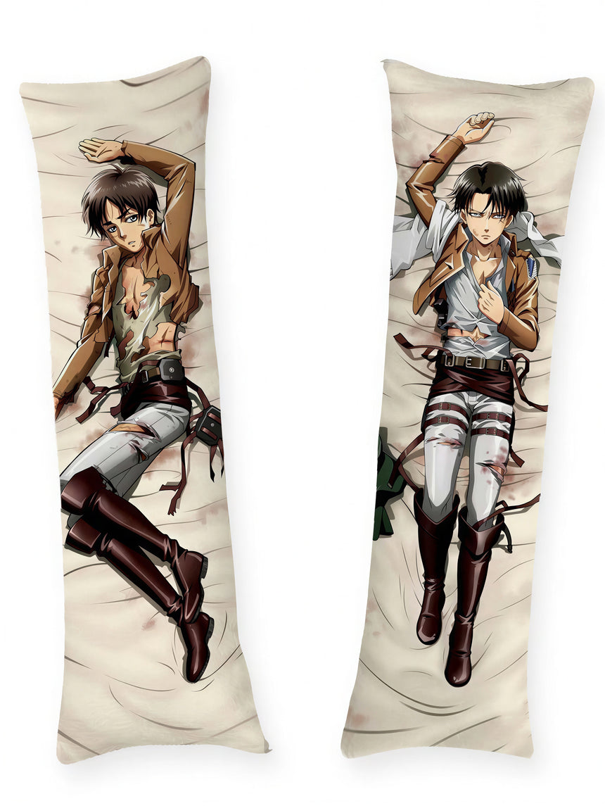 Levi et Eren après la bataille dakimakura