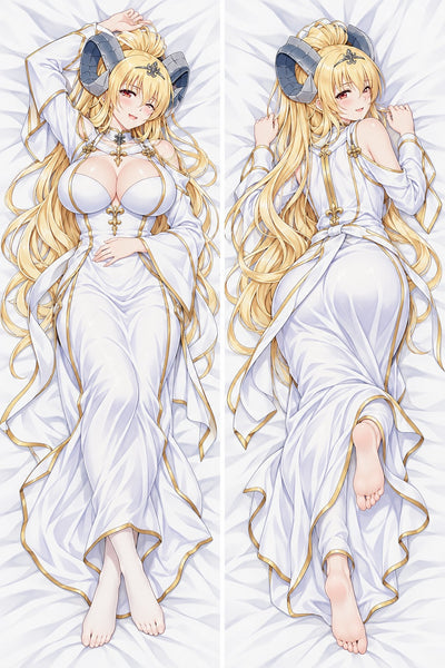 Lucifer robe blanche dakimakura
